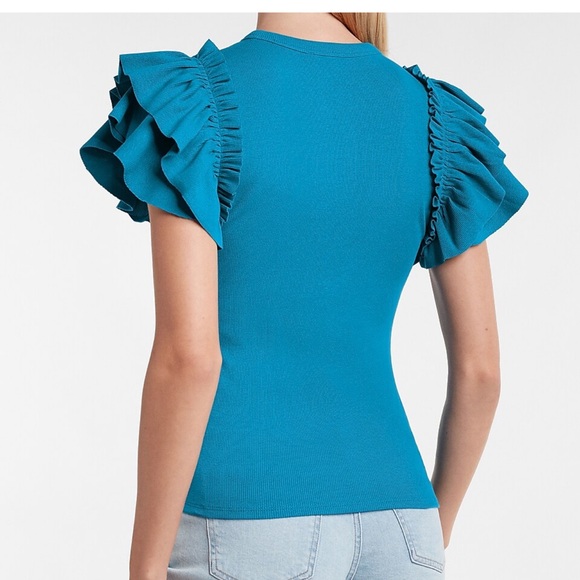 Express brown top size small - Picture 6 of 6